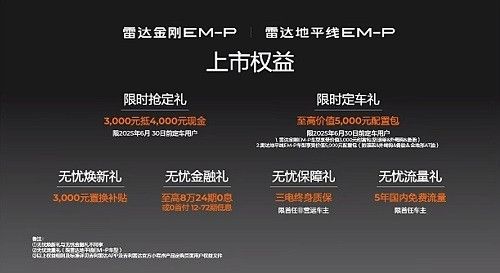 雷达金刚/地平线插电式混动车型上市