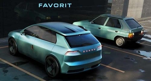 经典掀背车斯柯达Favorit概念车发布