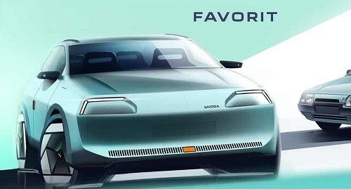 经典掀背车斯柯达Favorit概念车发布