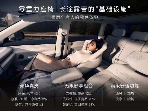 星纪元ET露营版新车上市价格参数配置续航里程