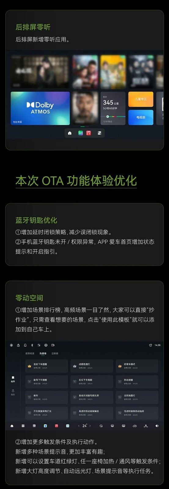 零跑2024款C16车型推送OTA升级强化车辆智能化