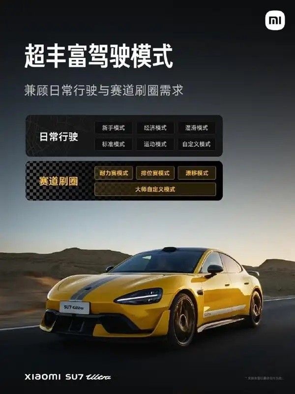 小米su7ultra参数配置详情