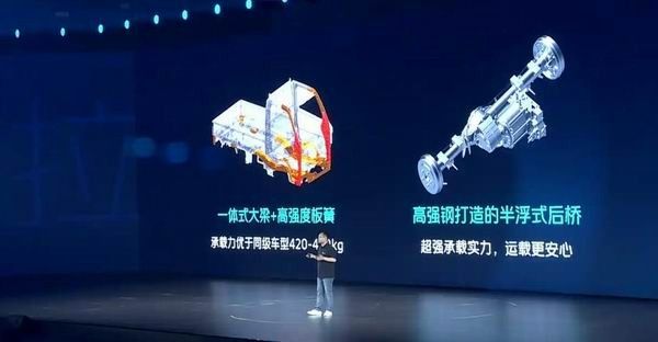 福田纯电全新轻卡启明星亮相卡文乐迪/风景T7/祥菱U7预售