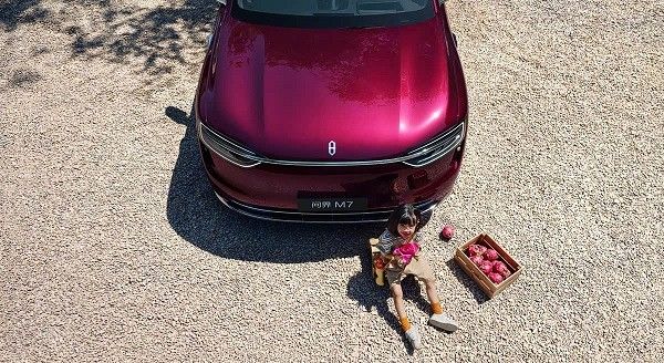 中大型SUV新款问界M7车型官图该车将于9月份完成亮相