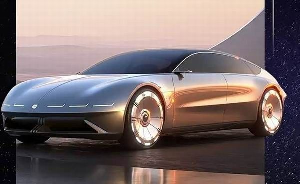 别克ELECTRA ORBIT概念车官图Space金属漆科技复古感十足