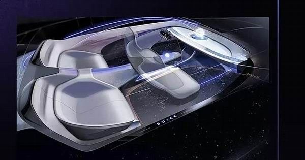 别克ELECTRA ORBIT概念车官图Space金属漆科技复古感十足