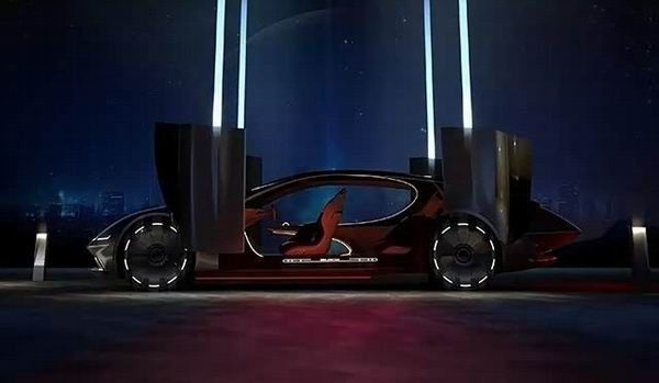 别克ELECTRA ORBIT概念车官图Space金属漆科技复古感十足