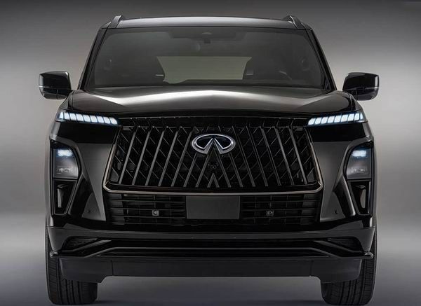 2026款英菲尼迪QX80 Sport版本官图黑色外观套件V6动力3.5T