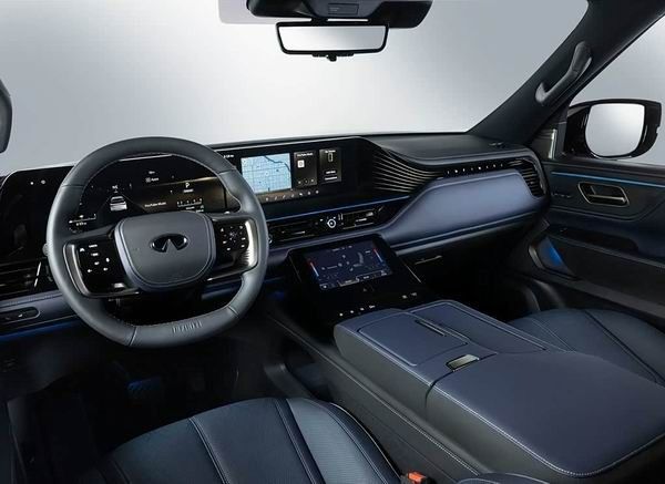 2026款英菲尼迪QX80 Sport版本官图黑色外观套件V6动力3.5T
