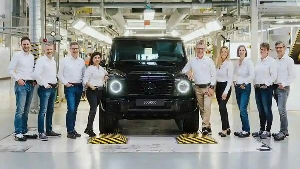 奔驰G-Class特别版车型纯电G580 EQ技术版荣耀下线