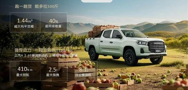 上汽大通MAXUS旗下2026款星际皮卡家族系列上市价格