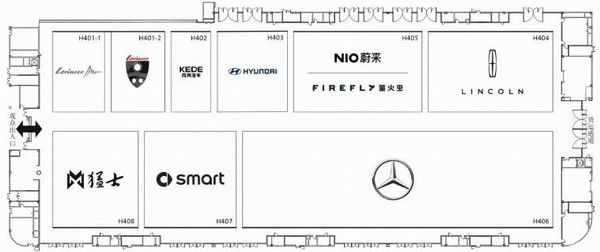 第28届2025成都国际车展展位图正式发布
