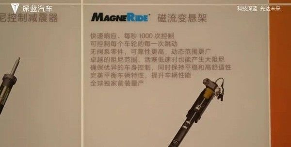 全新轿车深蓝L06配备京西第四代磁流变悬架系统
