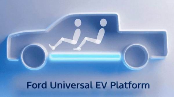 大胆创新福特中型纯电皮卡革命性设计数字体验