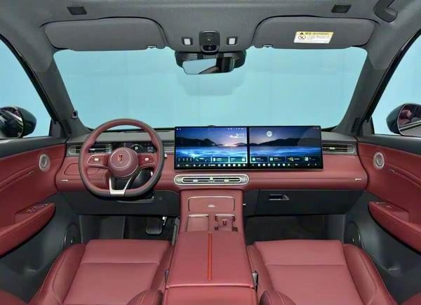 插电式混动中大型SUV红旗HS6 PHEV内饰正式亮相