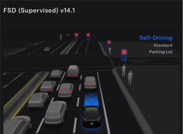 特斯拉正式推送了FSD V14版本自动驾驶意识时代