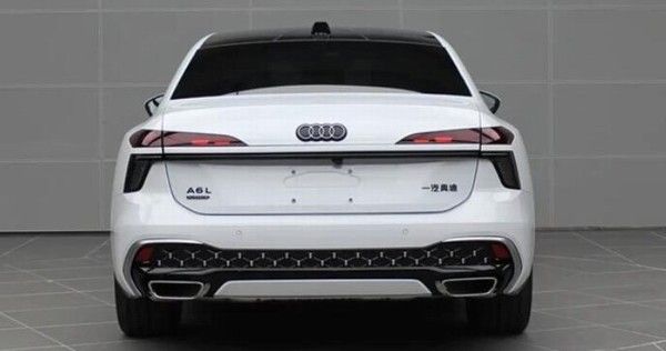 新一代奥迪A6L实车图片曝光全新外观轴距加长