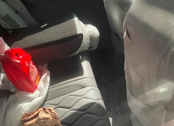 吉利银河旗下全新轿车吉利银河星耀7内饰谍照图片曝光