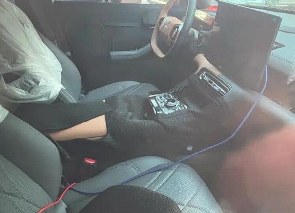 吉利银河旗下全新轿车吉利银河星耀7内饰谍照图片曝光