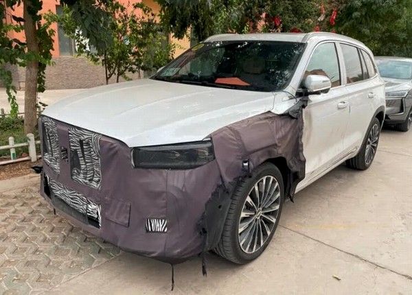 新款吉利星越L实车曝光外观内饰谍照图片多少钱