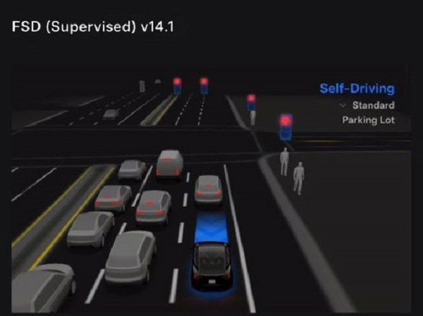 特斯拉FSD软件更新V14版本出现“幻觉”现象