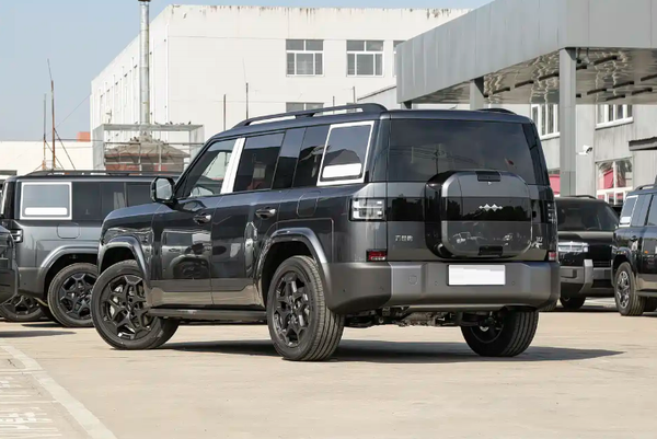 中大型SUV方程豹钛7霜雾灰与青峦翠配色开启交付