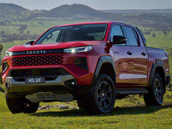 丰田汽车发布全新HiLux官图海拉克斯皮卡纯电版