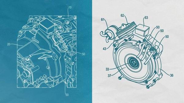 保时捷新专利混合动力小型轻量化轴向磁通电机