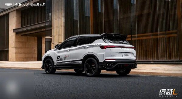 小型SUV吉利缤越L Battle版11月15日上市