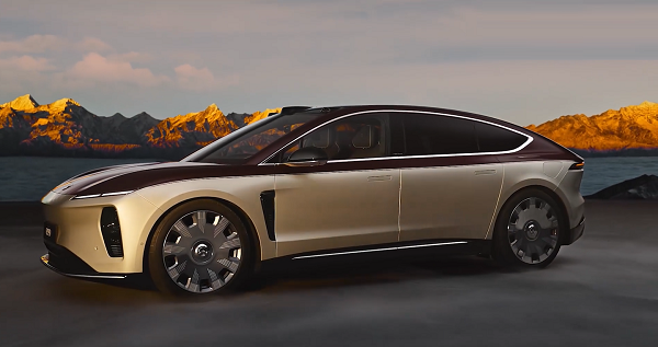 蔚来汽车ET9地平线特别版全新色彩主题日照金山