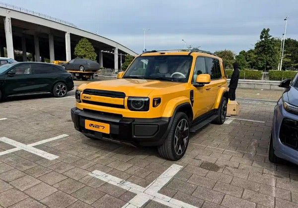 iCAR V27实车图中大型SUV增程动力价格参数配置