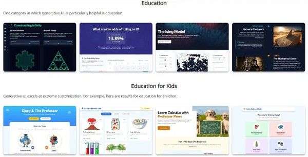 谷歌搜索测试新功能查询即时生成交互式用户界面