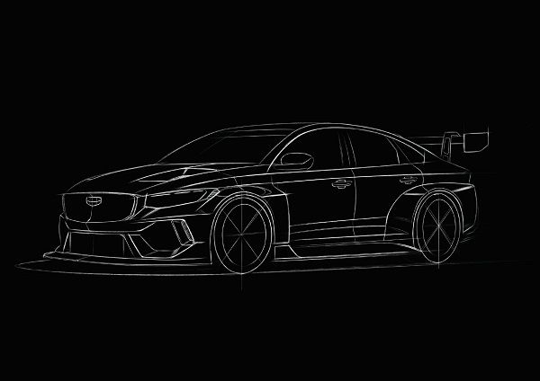 吉利中国星星瑞PrefaceTCR赛车接替领克03TCR