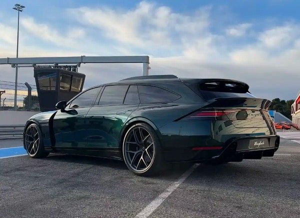 捷尼赛思g90行政加长版旅行概念车亮相实车图发布