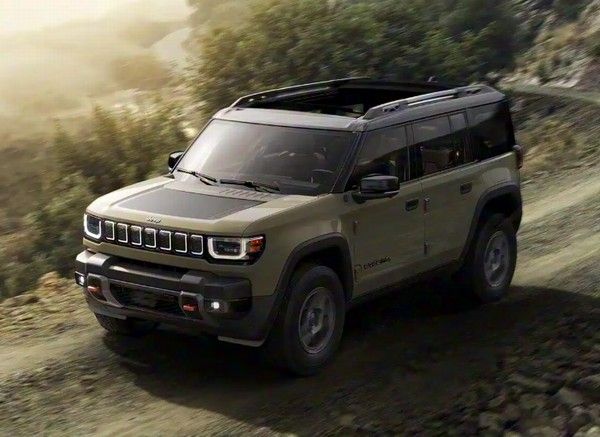 Jeep全新纯电车型Recon越野认证纯电动越野车型