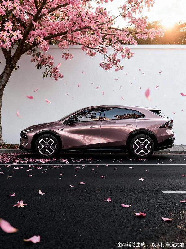 小鹏汽车小鹏G7车型新增官方改色服务推出宠粉色