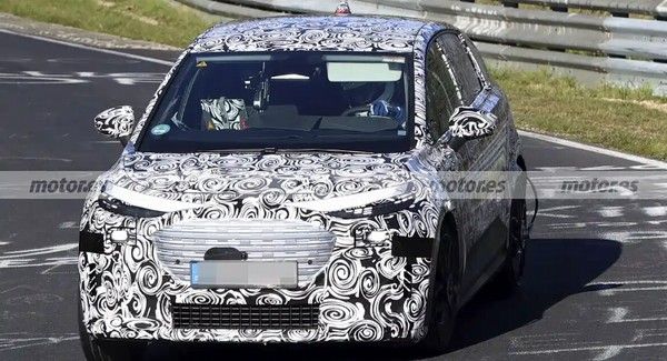 奥迪SQ2 e-tron谍照曝光2026年首发2027年上市