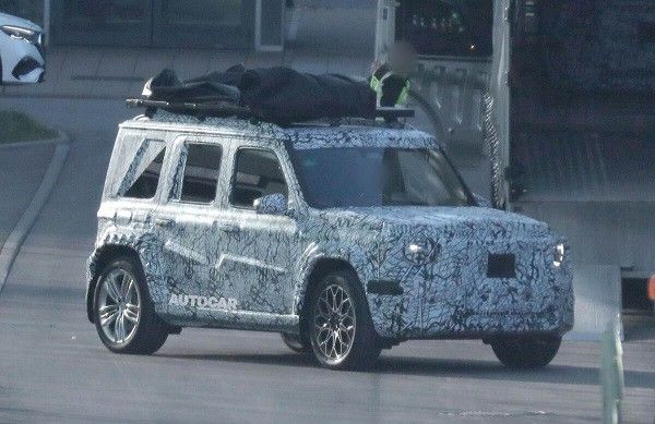 奔驰小g即将亮相迷你版大G纯电动SUV已上路测试