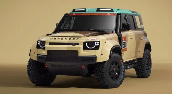 路虎卫士达喀尔D7X-R官图原型车曝光量产车型改装