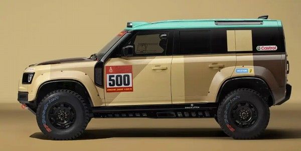 路虎卫士达喀尔D7X-R官图原型车曝光量产车型改装