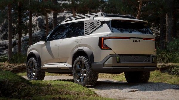 起亚新概念车型EV5WKNDR未来有望推出量产版本