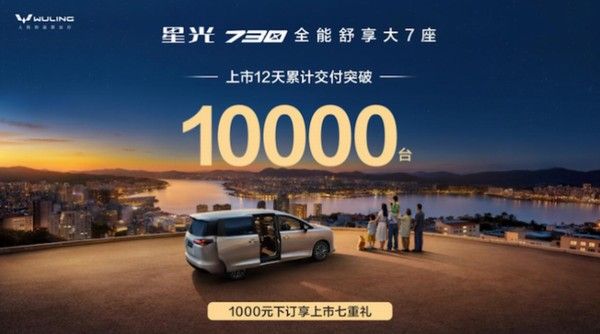 五菱星光730参数配置价格累计交付量突破10000台