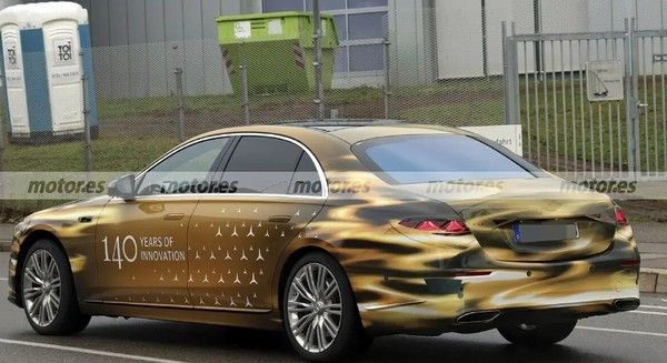 新款奔驰S级的测试谍照将于2026年1月29日发布