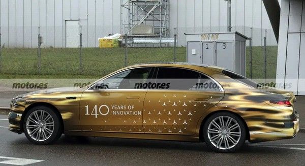 新款奔驰S级的测试谍照将于2026年1月29日发布