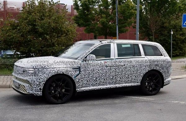 捷尼赛思GV90旗舰级大型纯电SUV预计2026年亮相