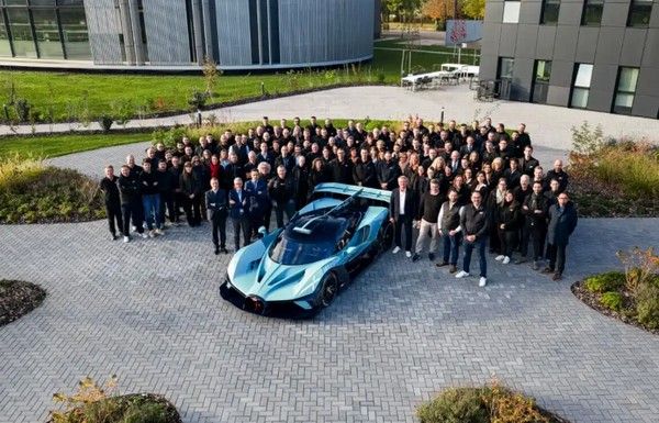 布加迪Bolide在工厂下线编号40全球限量发售40台