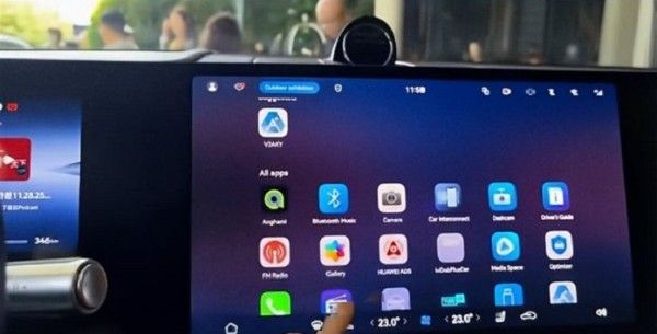 华为问界M9海外版汽车车机界面已完成海外化适配