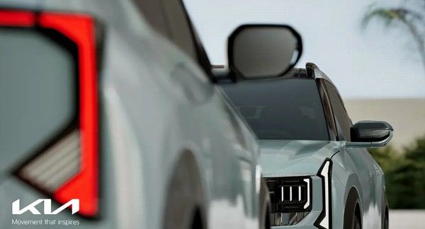 起亚全新赛图斯预告图新车将在12月10日正式发布