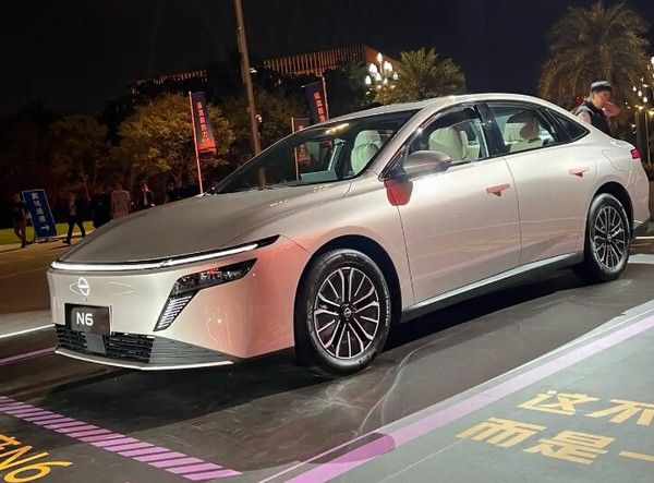 东风日产N6插混轿车正式上市天演架构首款插混轿车