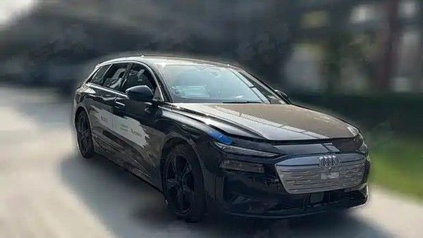 奥迪A6 Avant e-tron谍照定位瓦罐中大型纯电旅行车